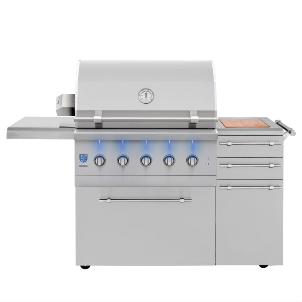 Freestanding Encore - 36" Hybrid Grill - Image 2