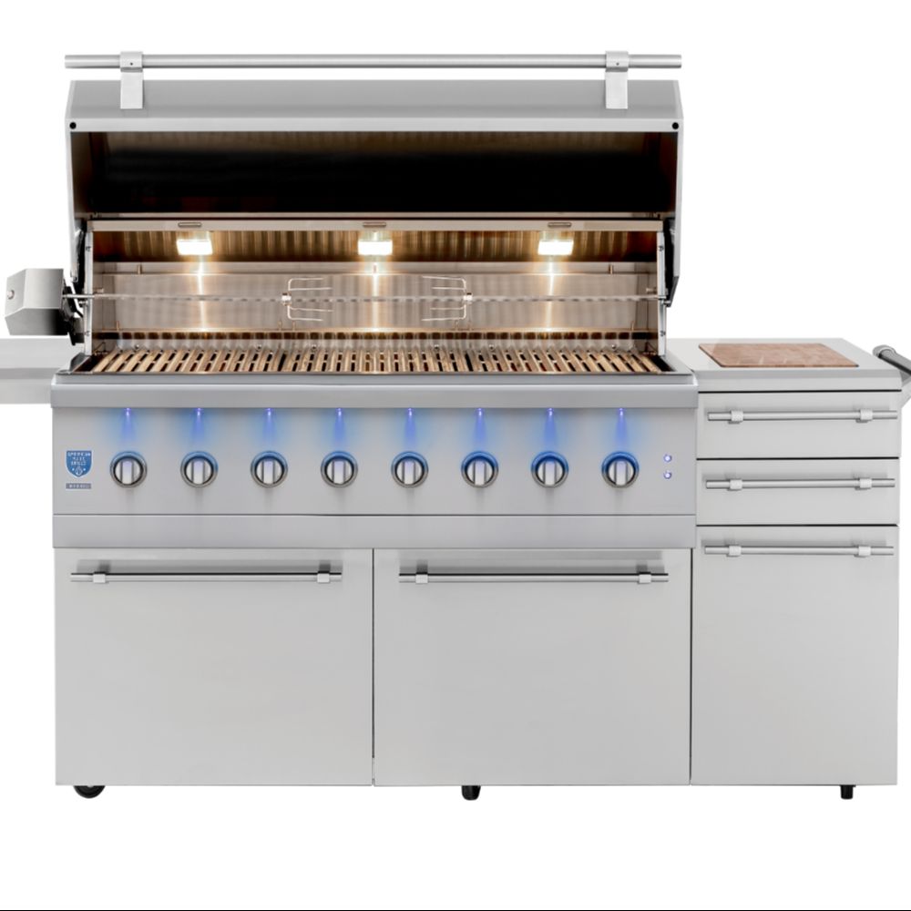 Freestanding Encore - 54" Hybrid Grill - Image 3